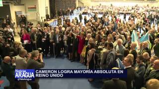 Cameron ganó la mayoría absoluta en elecciones de Reino Unido 08-05-15 Cameron ganó la mayoría absoluta en elecciones de Reino Unido 08-05-15