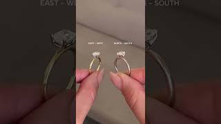 East-West vs. North-South Diamond Engagement Rings – Which Orientation is Right for You? 💎