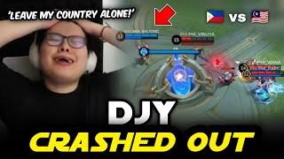 DJY thought Malaysia STOOD a Chance against PH 🇵🇭, but he CRASHED OUT after PH Did This!