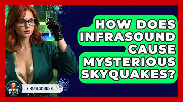 How Does Infrasound Cause Mysterious Skyquakes? - Strange Science HQ
