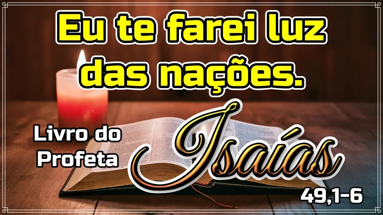 LIVRO DO PROFETA ISA AS 49 1 6 COM REFLEX O YouTube livro-do-profeta-isa-as-49-1-6-com-reflex-o-youtube