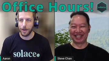 Solace Office Hours | Jan 2022 | PubSub+ Event Portal demo, Solace + Kafka, dynamic topics & more