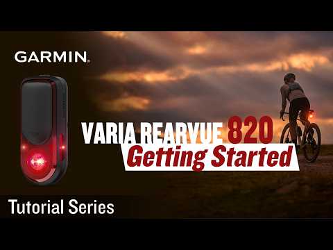 Tutorial - How to Set Up Garmin Varia RearVUE 820｜Charging, Pairing & Mounting Guide #singapore