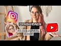 Отличия YouTube от Instagram. Где начать блог в 2021?