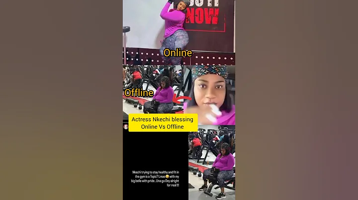 actress Nkechi blessing blàst a fan who took pictures of her at gym unawares and posted it online