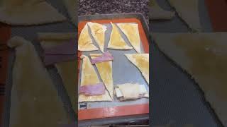 A twist (literally) on our favorite honey mustard ham and cheese sliders! Bake at 375 for 11-12 min!