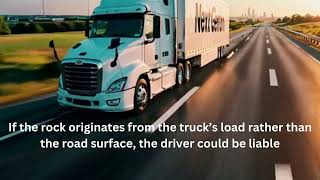 Are Rock Haulers Responsible for Broken Windshields