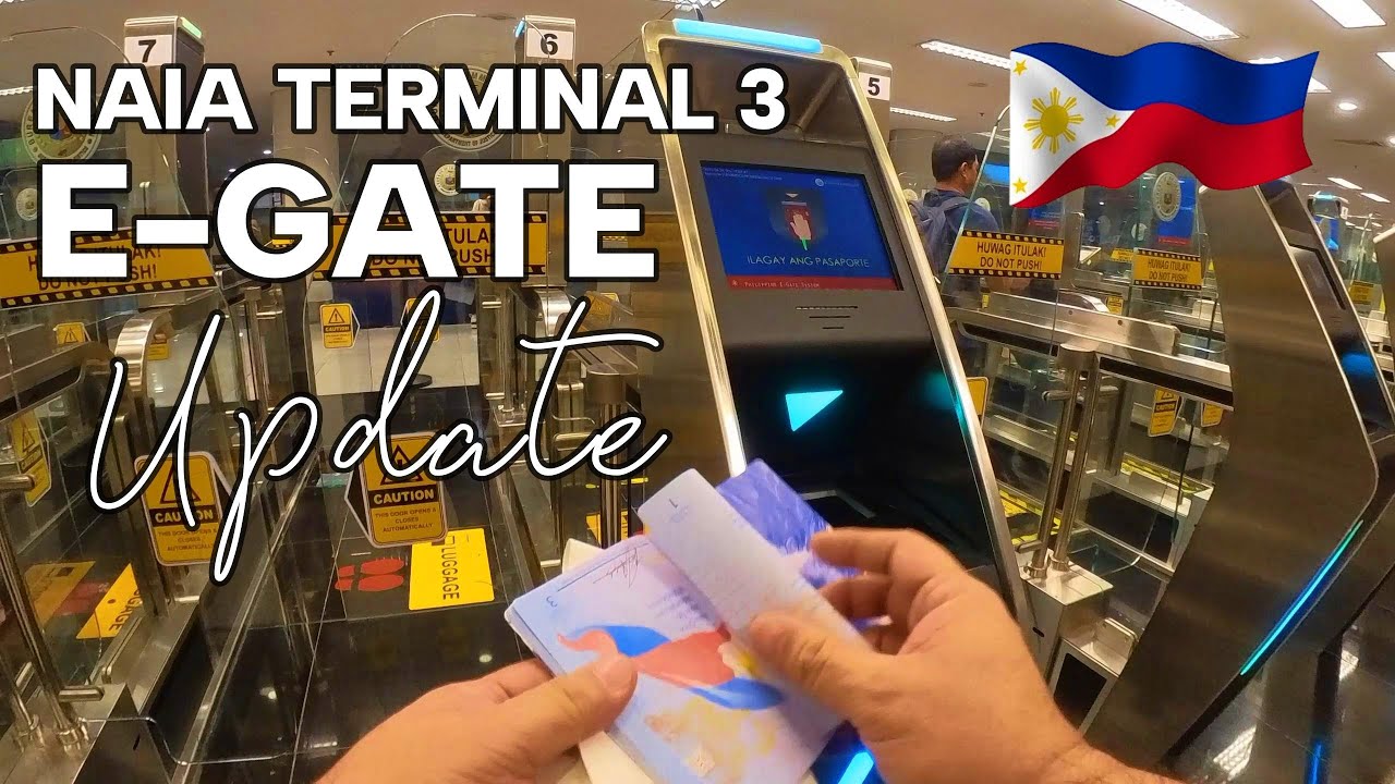 HOW TO USE E-GATE AT NAIA TERMINAL 3 ARRIVAL STEP BY STEP GUIDE | PHILIPPINES ARRIVAL