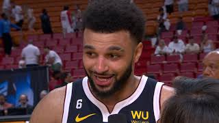 Jamal Murray reacts to going up 3-1 over the Miami Heat | NBA Finals