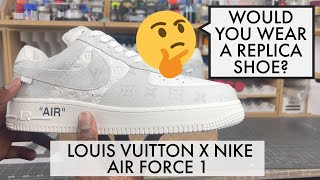 Unboxing $360,000 Nike Air Force 1 Virgil Abloh Louis Vuitton 