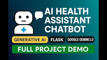 Generative AI Health Chatbot  Flask & Google Gemini | AI/ML + Data Science Project #AIProject2025