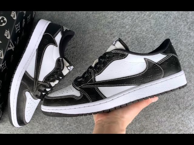 VL X NIKE AIR JORDAN 1 LOW TRAVIS SCOTT DL2211- 001 - YouTube