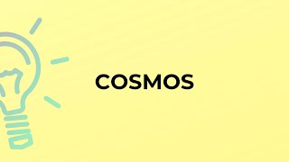 What is the meaning of the word COSMOS?