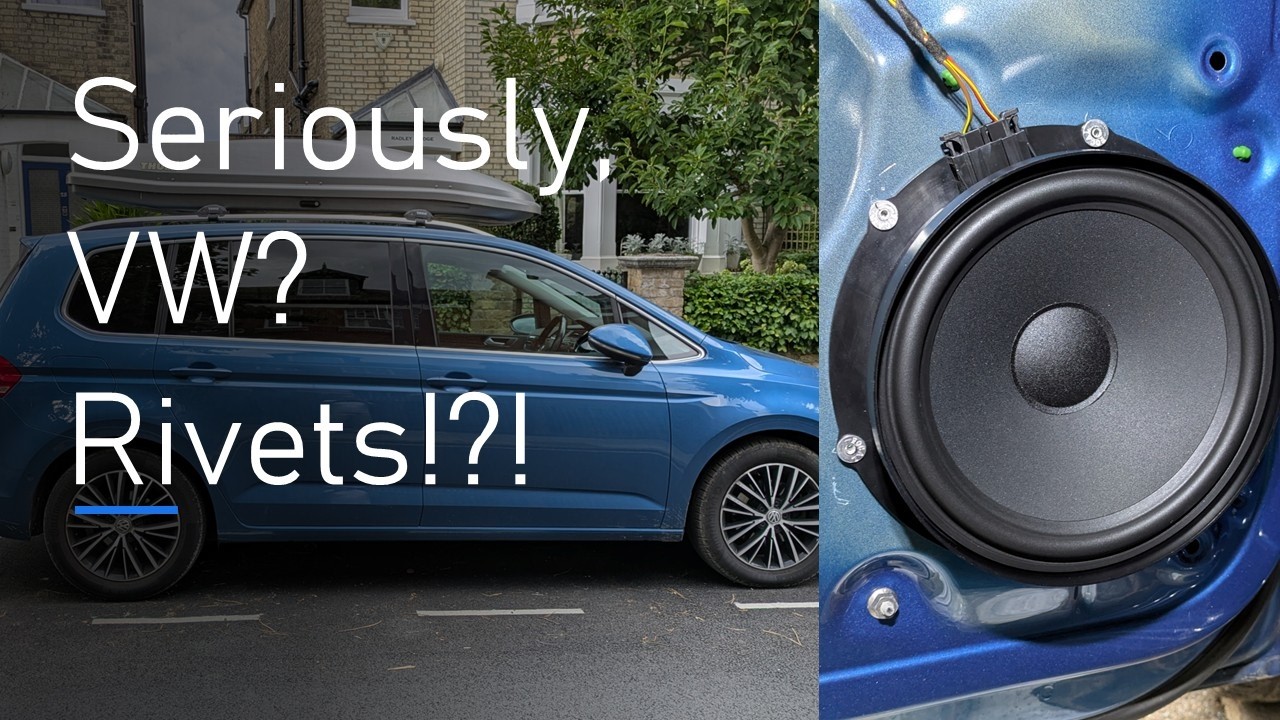 Замена динамиков в VW Touran (5T)