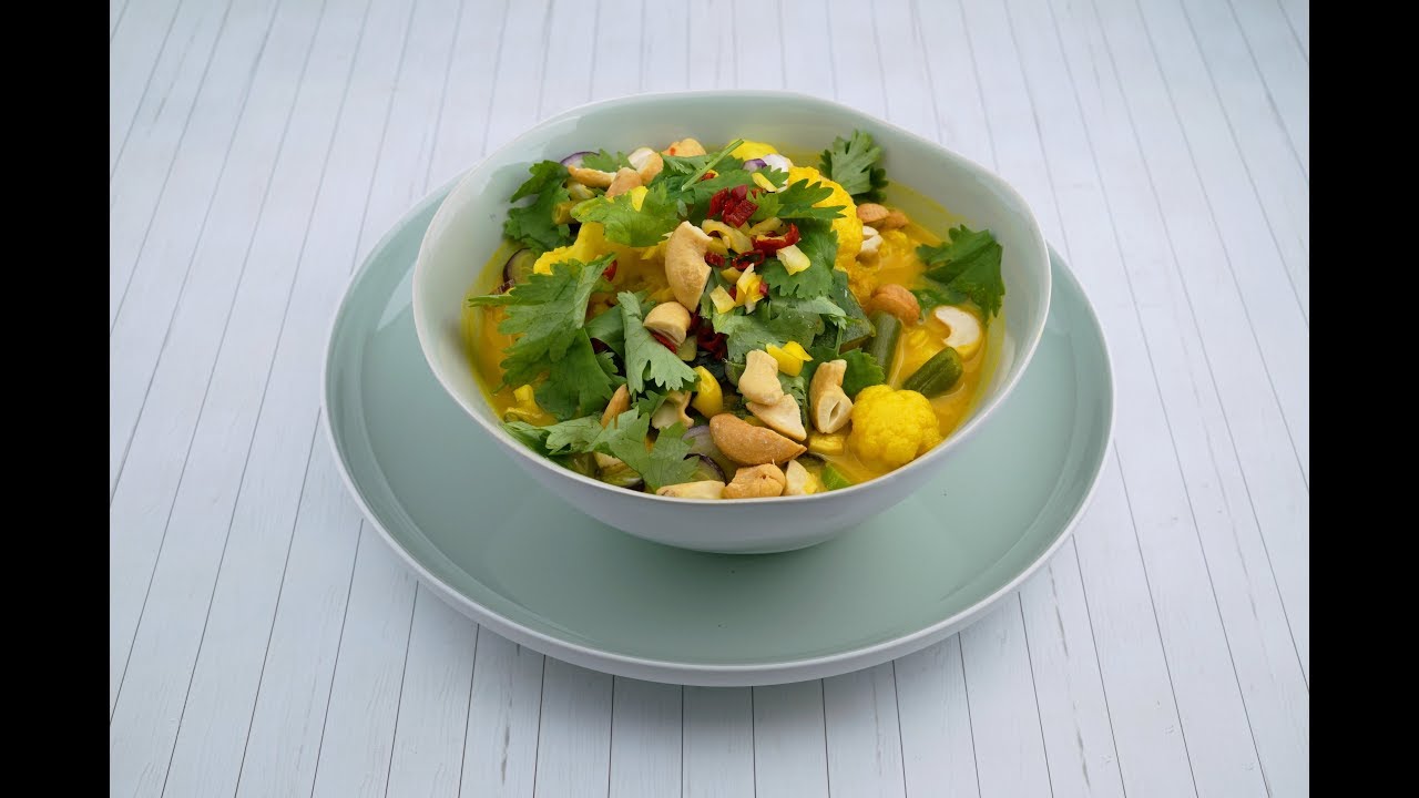 Gelbes Gemüse Curry im Kenwood Cooking Chef