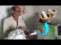 Incredible Marble Turning | 80 Years Old Man Indigenous Techniques of Making Mortar &amp; Pestle