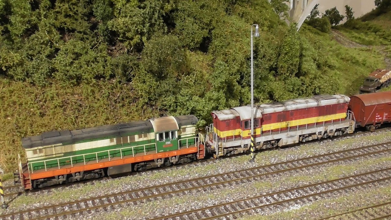 VŠEDNÍ DEN NA KOLEJIŠTI H0 HARMANEC