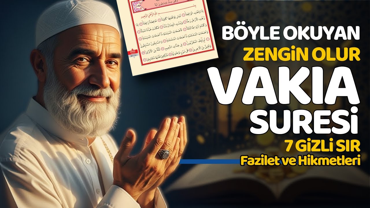 Böyle Okuyan ZENGİN Olur! Vakıa Suresi 7 Gizli Sır... | Fazilet ve Hikmetleri