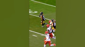 HUGE RUN BY JAYLEN WARREN #CINvsPIT on CBS