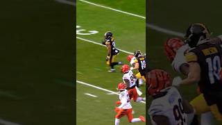 HUGE RUN BY JAYLEN WARREN #CINvsPIT on CBS