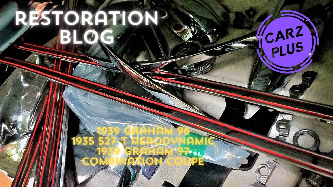Carz Plus Restoration Blog 1939 Graham Model 96 1935 Hupp Aerodynamic 1939 Graham Combination Coupe