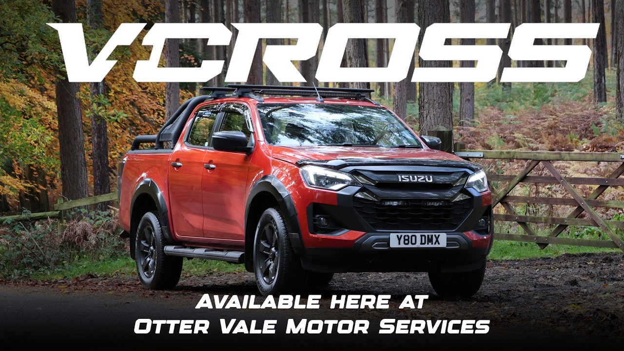 Isuzu V-CROSS at Otter Vale Motor Services
