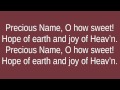 Take the Name of Jesus With You - Lyrics