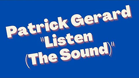 Patrick Gerard "Listen (The Sound)" Live Acoustic ...