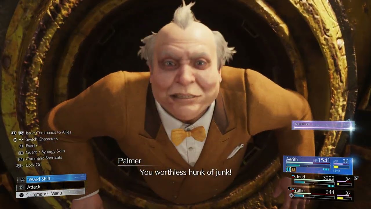 Final Fantasy 7 Rebirth - Ch 8 Shinra Arrives | Defeat Palmer's Anuran Suppressor |  Boss Fight