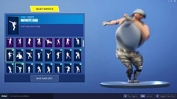 57 fortnite emotes in earrape