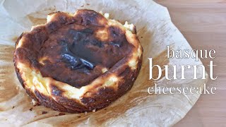 4Ingredient Basque Burnt Cheesecake | Keto Low Carb