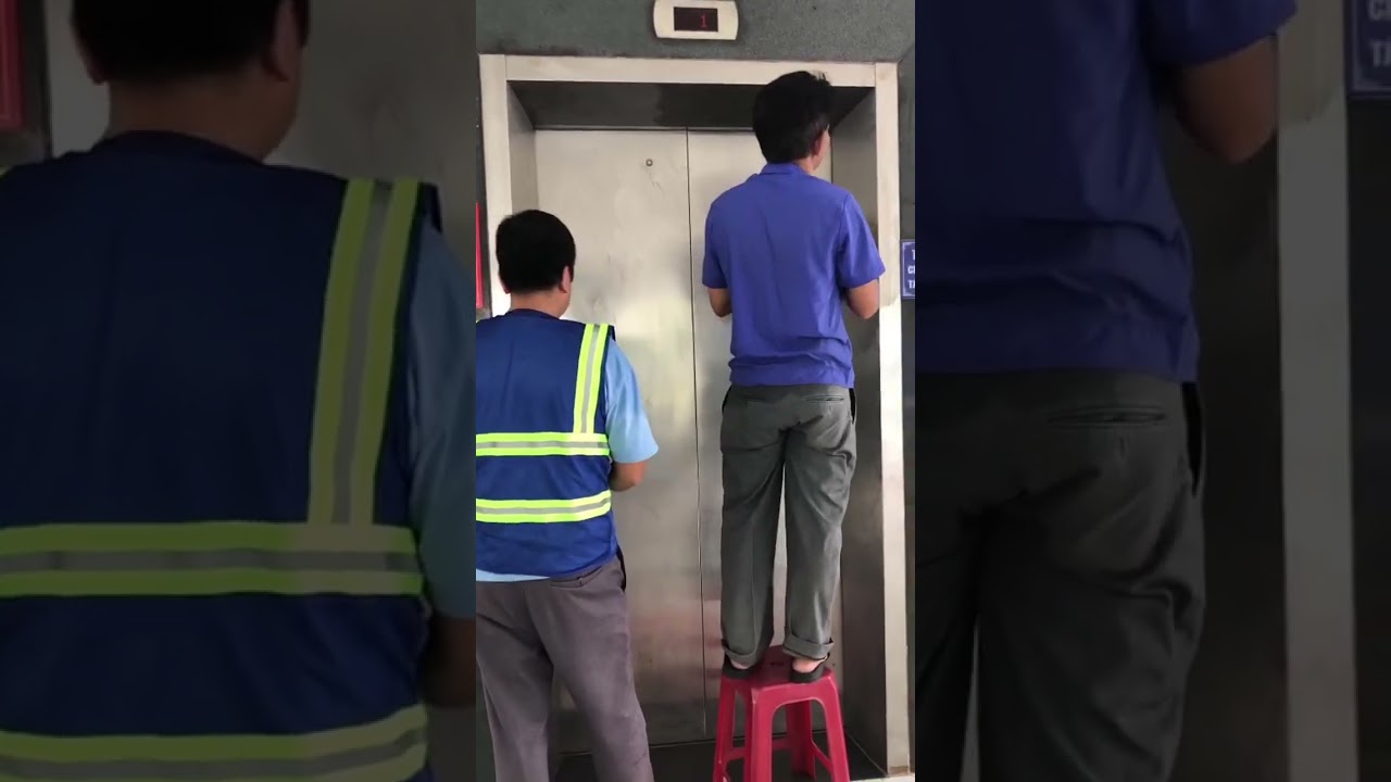 video Đánh bóng thang máy