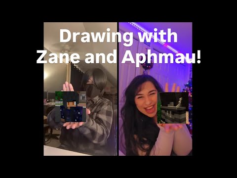 Drawing with Zane and Aphmau! [MyStreet Cosplay Collab] - YouTube