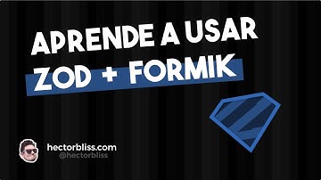 ¿Cómo usar Zod con React y Formik?