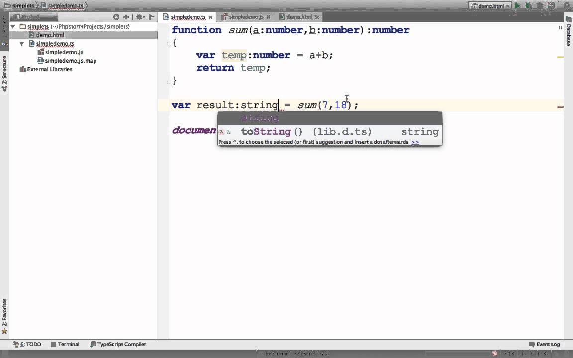 Simple Function in TypeScript - YouTube