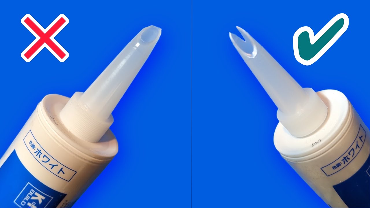 感動したコーキングの仕方　素人でも簡単にコーキングまとめてみました。