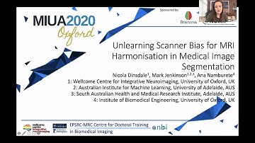 MIUA 2020:  Unlearning Scanner Bias for MRI Harmonisation in Medical Image Segmentation