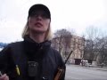 Задержание полицией неадеквата в Днепропетровске (2-я часть)