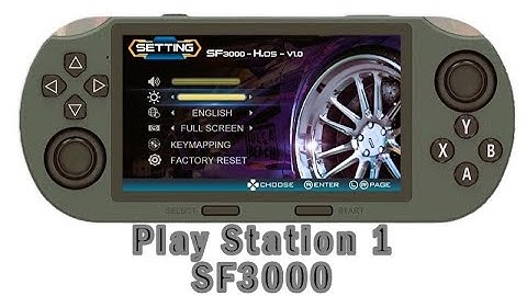 Hướng dẫn cài game PS1 vào máy chơi game SF3000 | Game 4 Nút