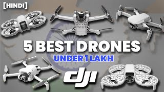 [ HINDI ] 5 Best Drones Under 1 Lakh In 2026