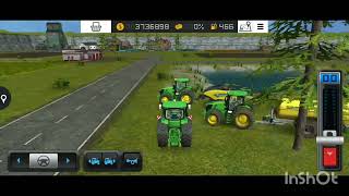 John Deere farm in Farming Simulator 16 only animals and wood Harvesting Season 1 Episode 21 