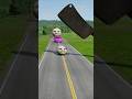 Big & Small Cars vs Giant Butcher Cut -BeamNG.drive