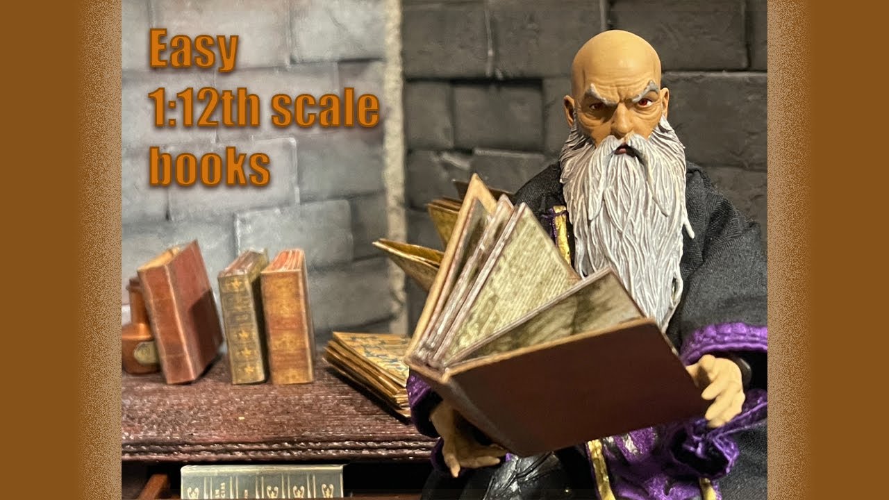 How to make quick easy straightforward functional miniature books