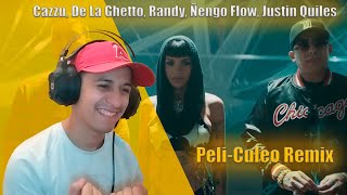 CHILENO REACCIONA A Cazzu, De La Ghetto, Randy, Ñengo Flow, Justin Quiles - Peli-Culeo Remix