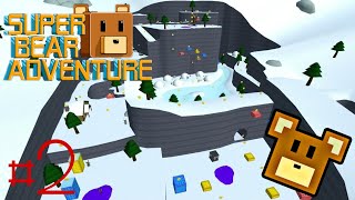 Зимний биом Super Bear Adventure (босс + все медведи + все стикеры)