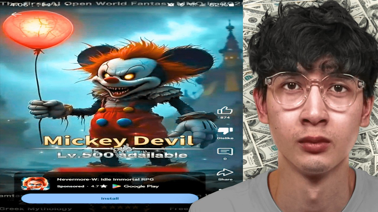 I Bought Obviously Fake AI-Generated Mobile Game Ads