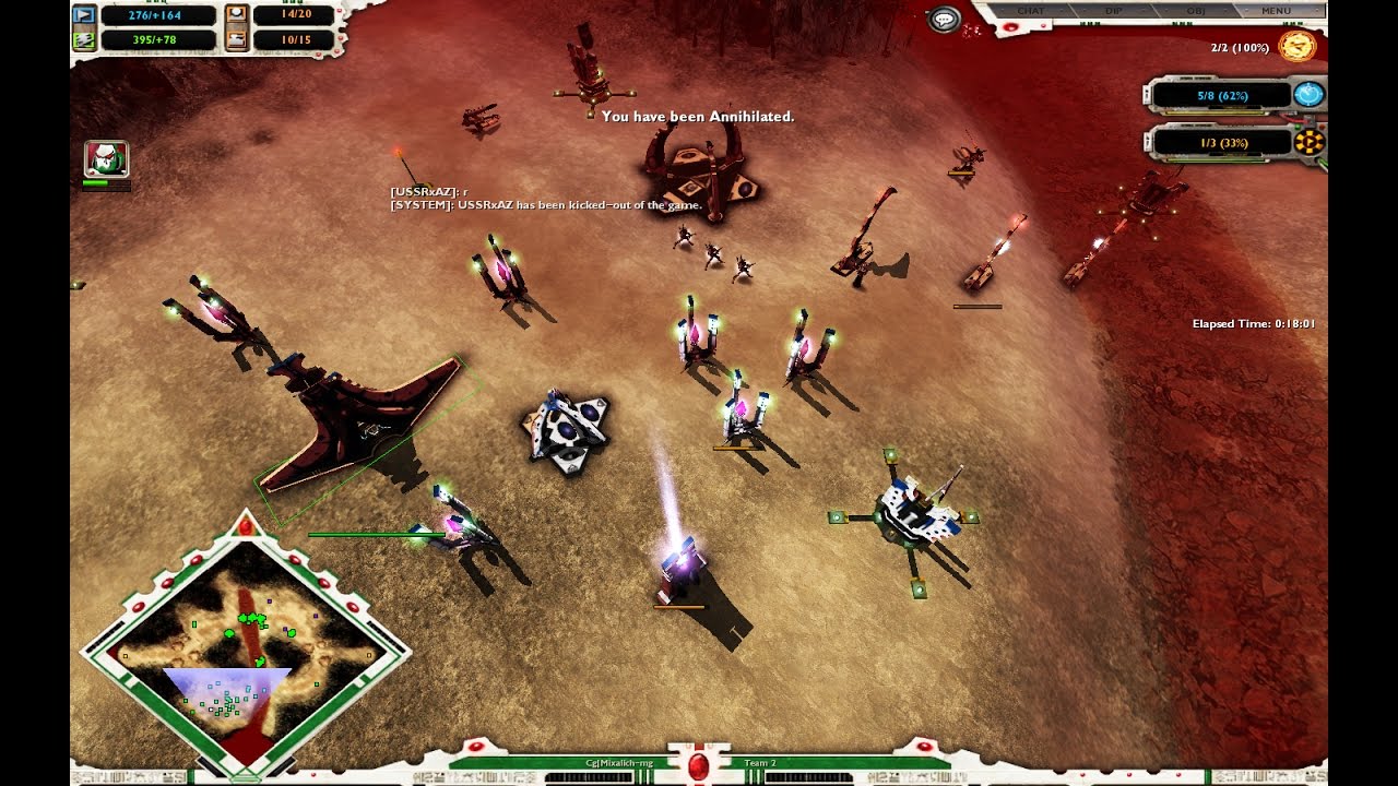 WH40K: DoW - Soulstorm [online] | (EvE) USSRxAZ vs. Mixalich on Blood River