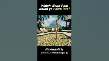 hich weird pool would you dive into? Pt.30 #asmr #oddlysatisfying #relaxing #pool #dream #shorts