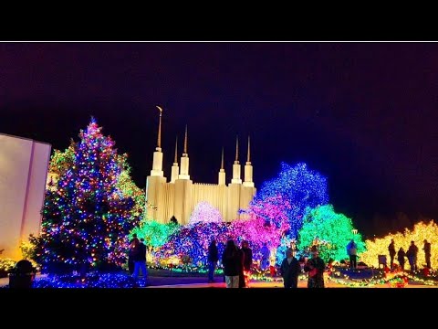 Video: El mejor espectáculo de luces navideñas en Maryland