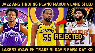 LAKERS AYAW KAY K. DURANT KUNG SI DAVIS ANG MAGIGING KAPALIT/JAZZ UUNAHAN PA ANG LAKERS KAY BRONNY